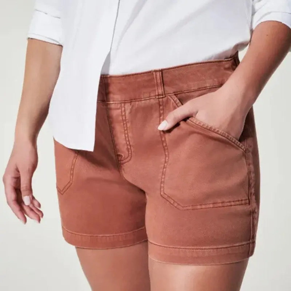 Casual Pants Shorts With Pockets BABYLON FASHION