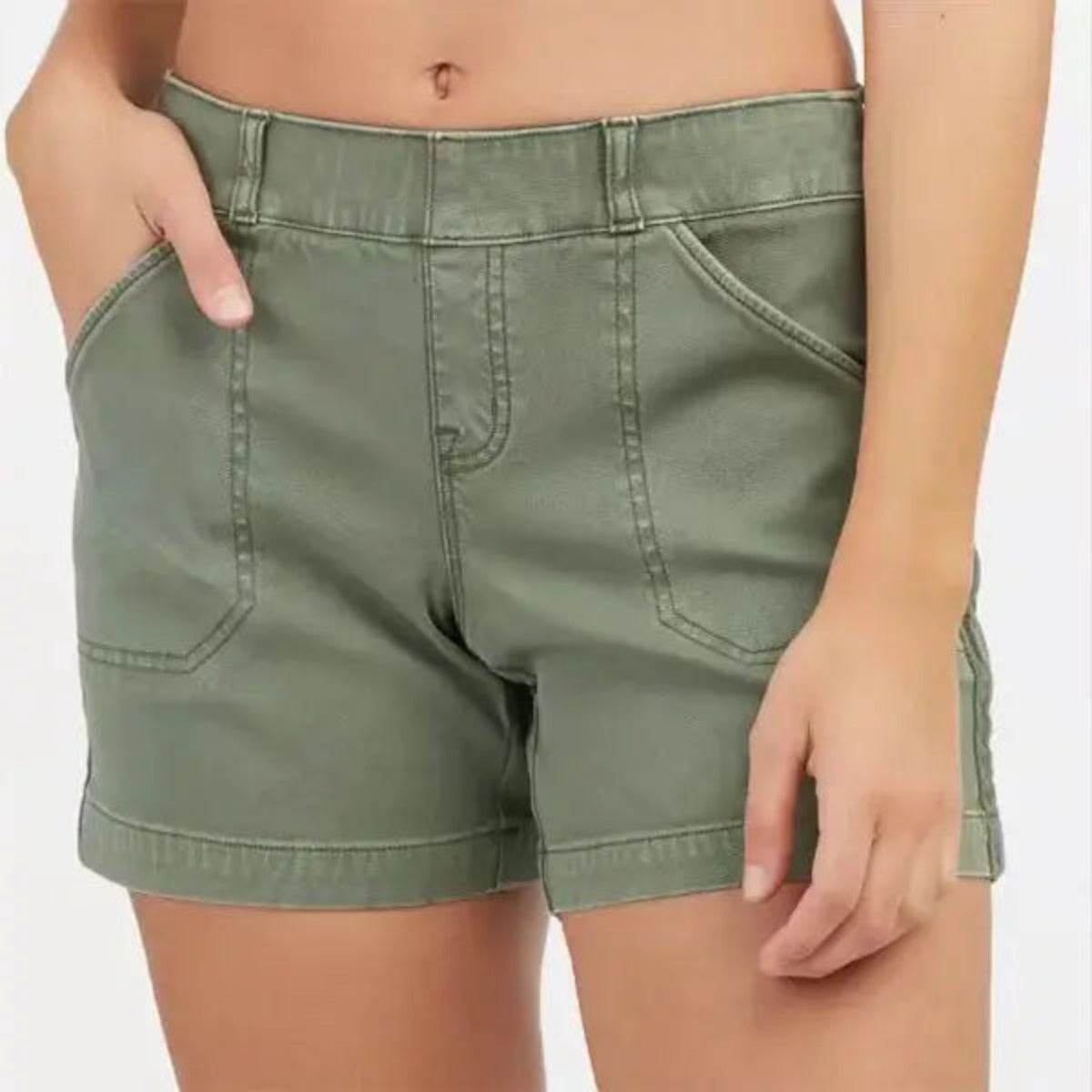 Casual Pants Shorts With Pockets BABYLON FASHION