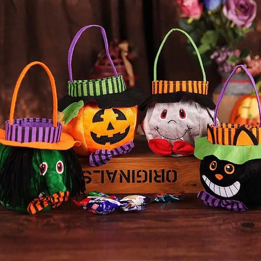 Halloween Candy Bags Cute Gift Bag Pumpkin Witch Candy Boxes BABEL.FASHION power by FashionBrandsTop.com