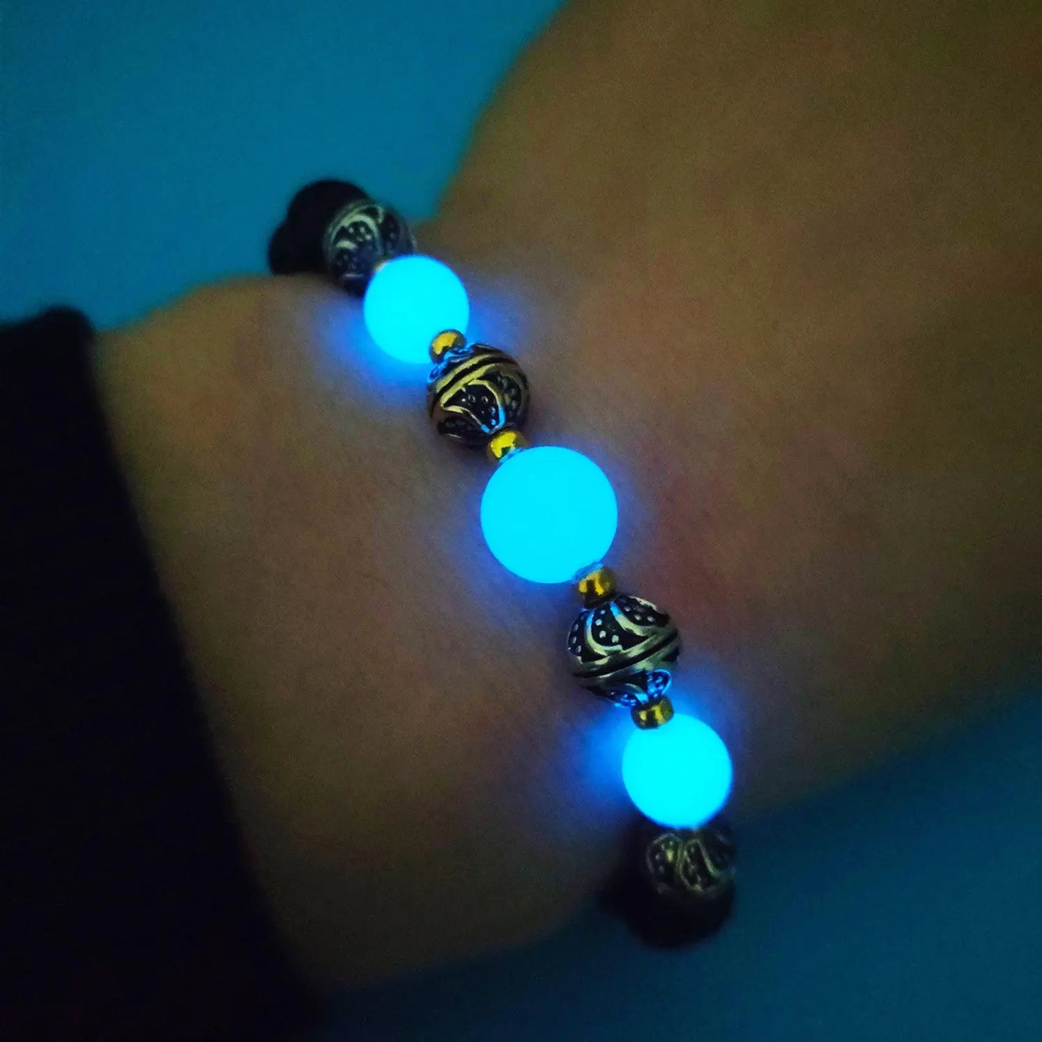 Jewelry Woman Luminous Beaded Bracelet BABYLON FASHION