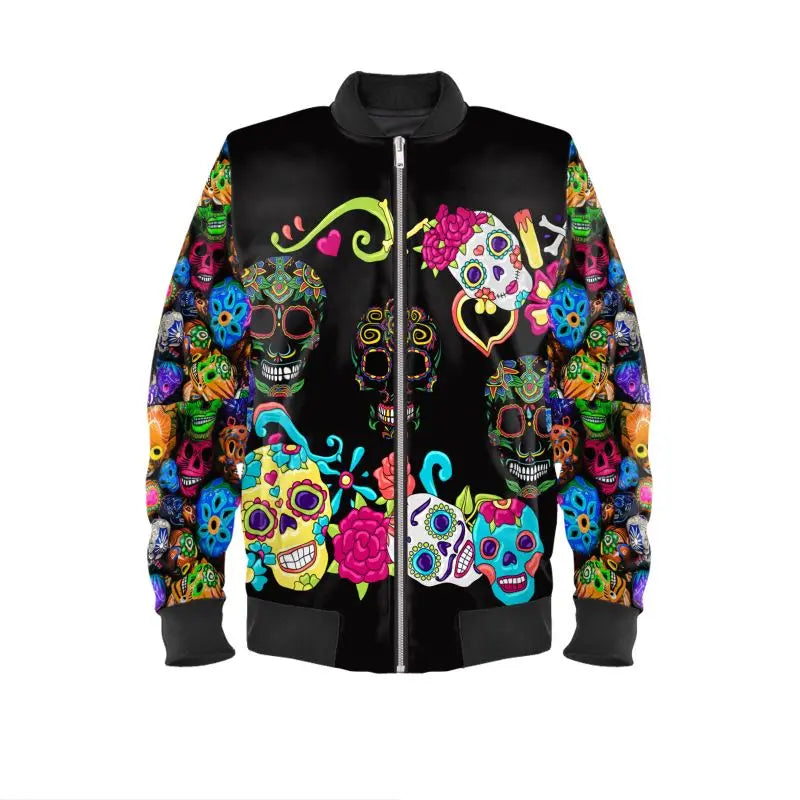 Ladies Bomber Jacket Hallowen Contrado