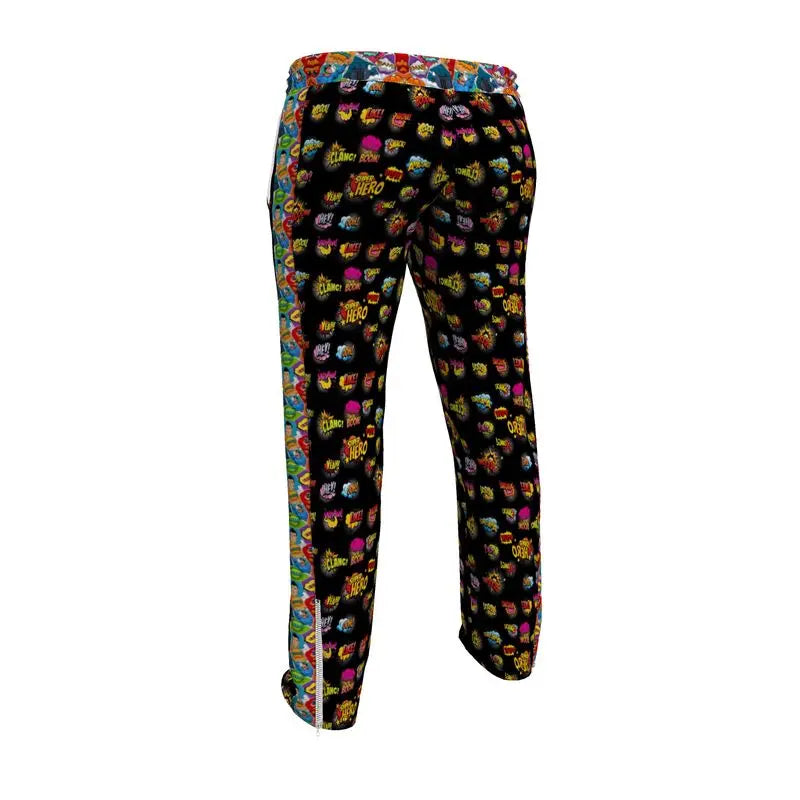 Superhero-Inspired Tracksuit Trousers Contrado