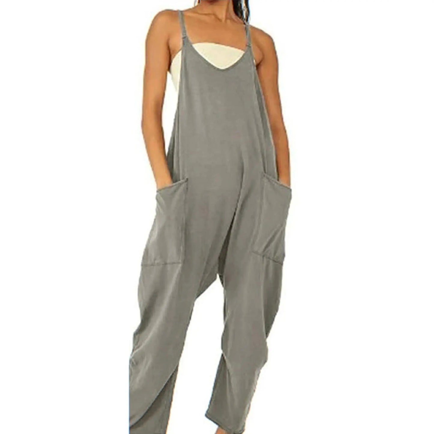 Women's Loose Sleeveless Jumpsuits Babel.Fashion