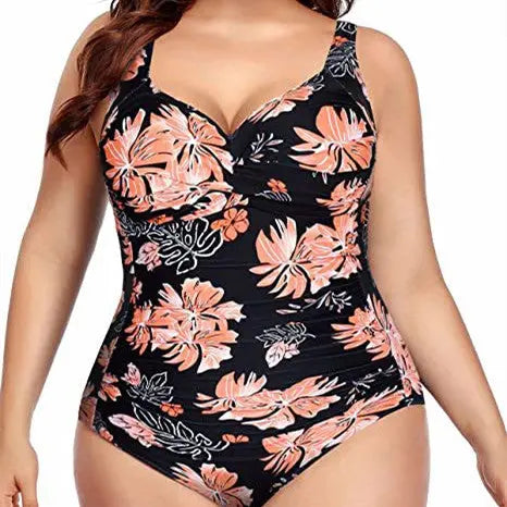 Women's Plus Size One-piece Swimsuit Babel.Fashion