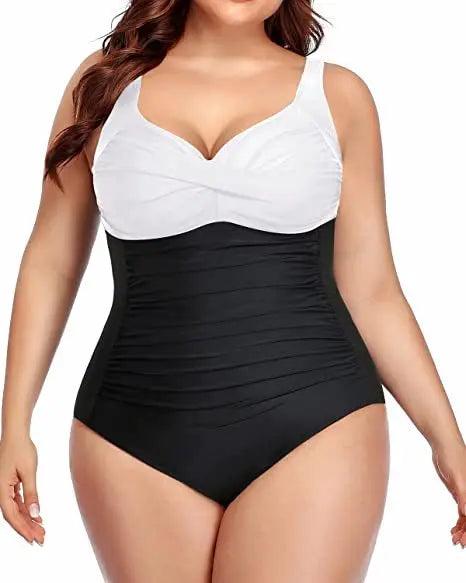 Women's Plus Size One-piece Swimsuit Babel.Fashion