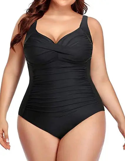 Women's Plus Size One-piece Swimsuit Babel.Fashion