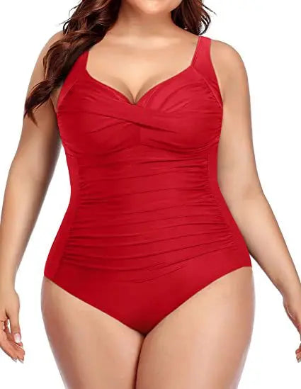 Women's Plus Size One-piece Swimsuit Babel.Fashion