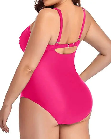 Women's Plus Size One-piece Swimsuit Babel.Fashion