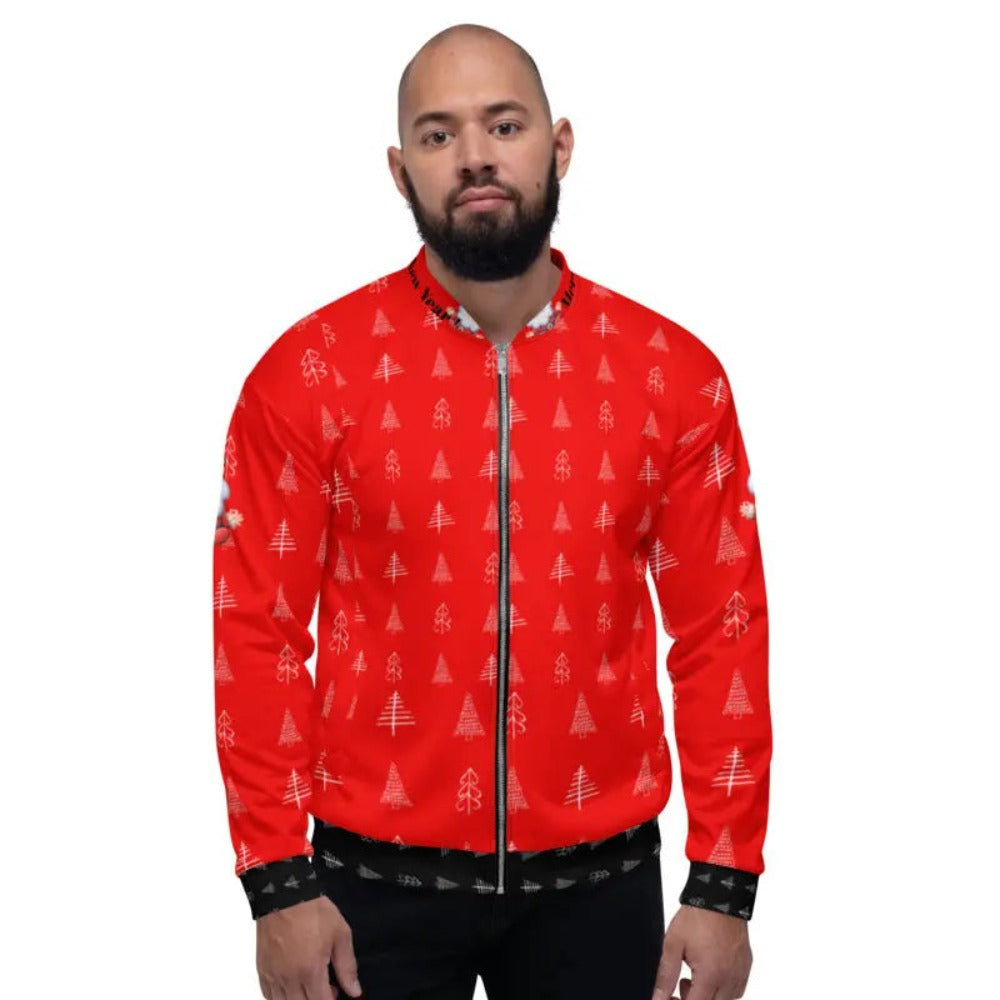 Christmas Unisex Bomber Jacket - Babylon.Fashion Babylon.Fashion