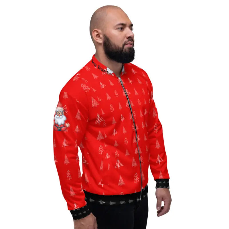 Christmas Unisex Bomber Jacket - Babylon.Fashion Babylon.Fashion