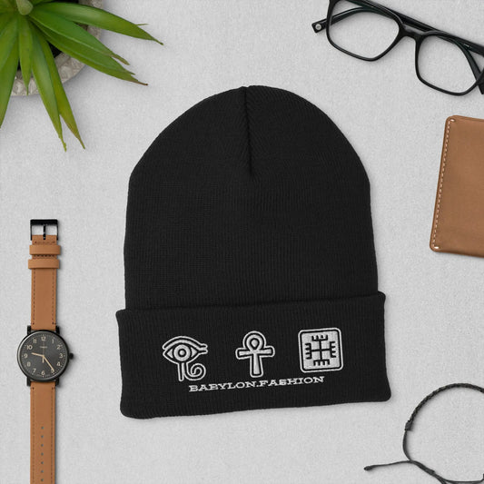 Cuffed Beanie - Black - Babylon.Fashion Babylon.Fashion