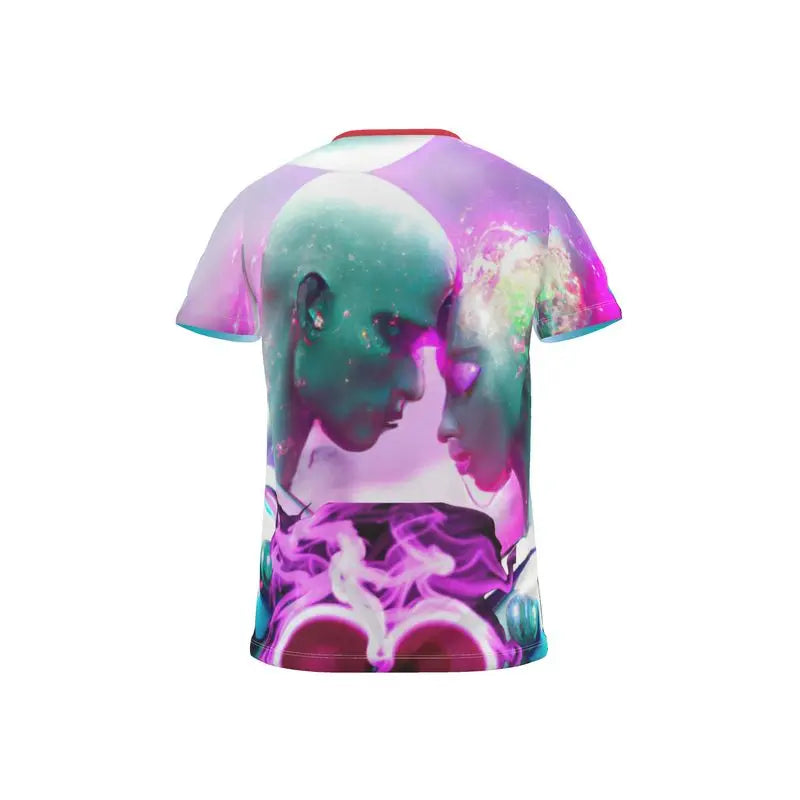 Cut And Sew All Over Print T Shirt - Cut And Sew All Over Print T Shirt- Contrado Babylon.Fashion