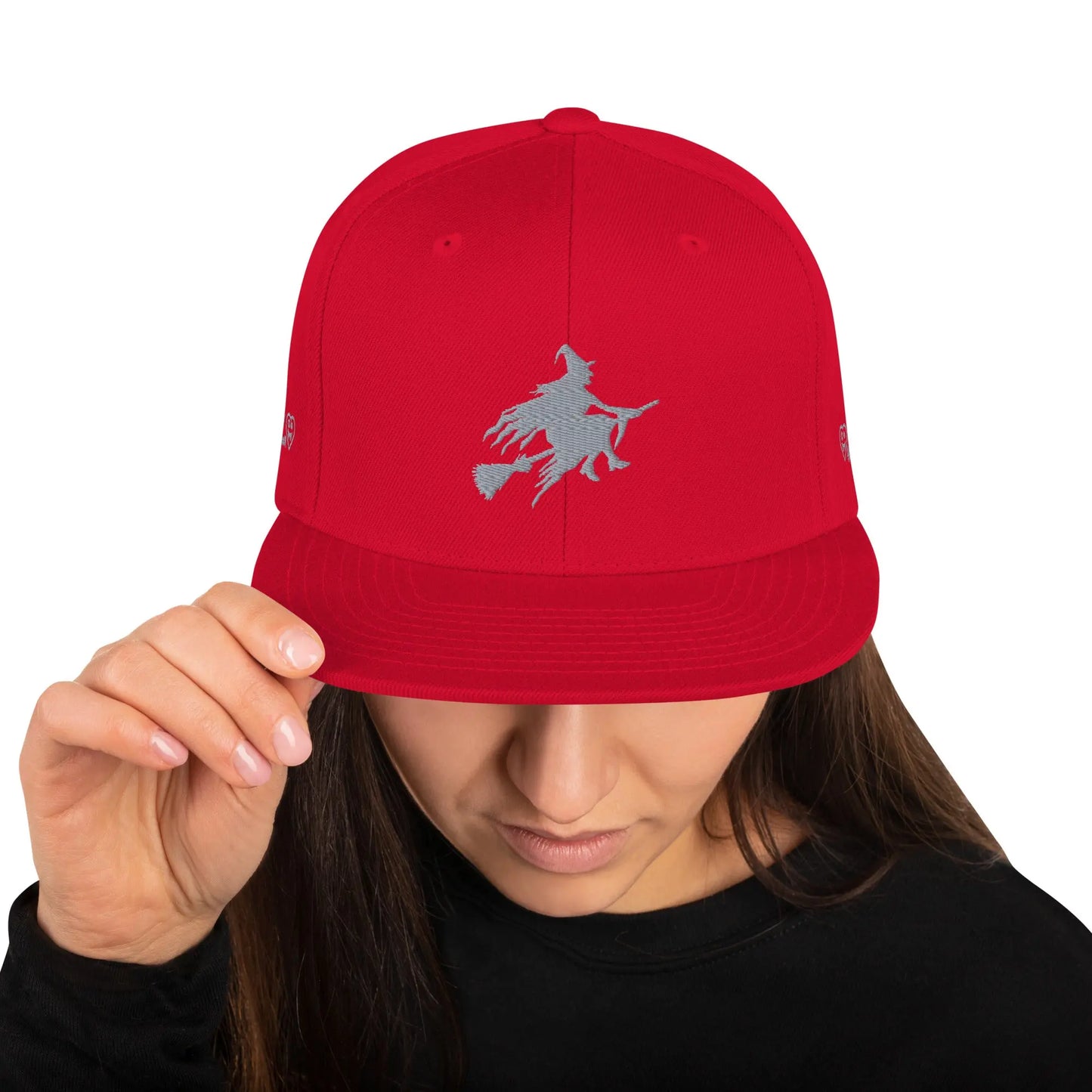 Halooween Snapback Hat - Red - Babylon.Fashion Babylon.Fashion