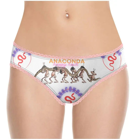 Knickers Women Anaconda - Knickers- XS 2-4UK / Soft Fashion recycled Polyester Jersey 200gsm / Plain - Contrado Babylon.Fashion