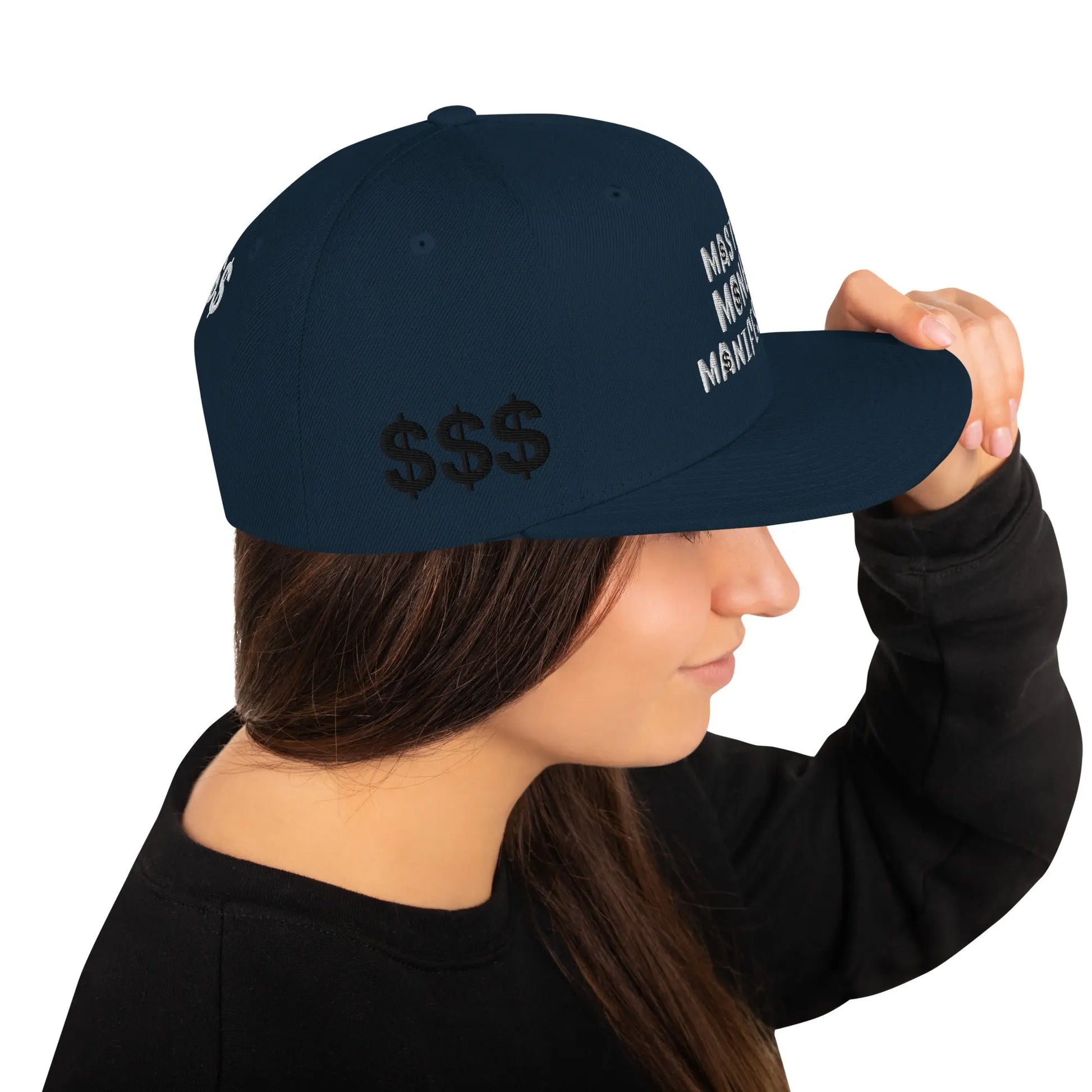 Snapback Hat MONEY - Babylon.Fashion Babylon.Fashion