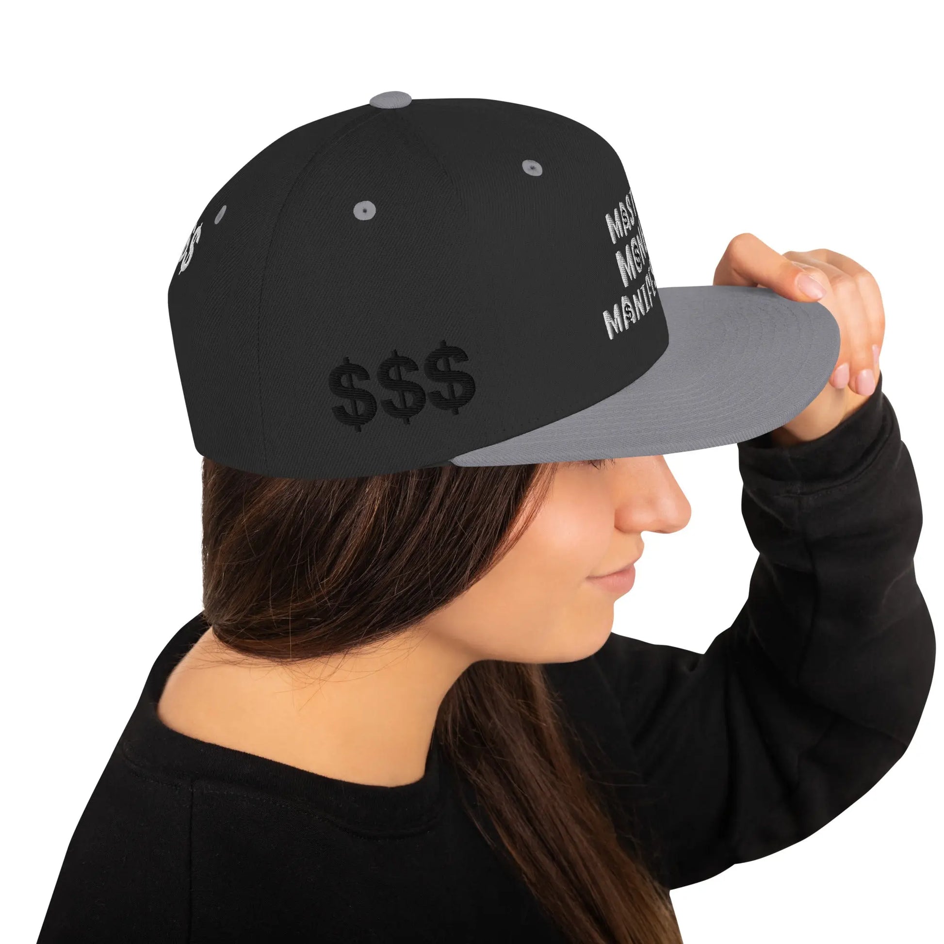 Snapback Hat MONEY - Babylon.Fashion Babylon.Fashion