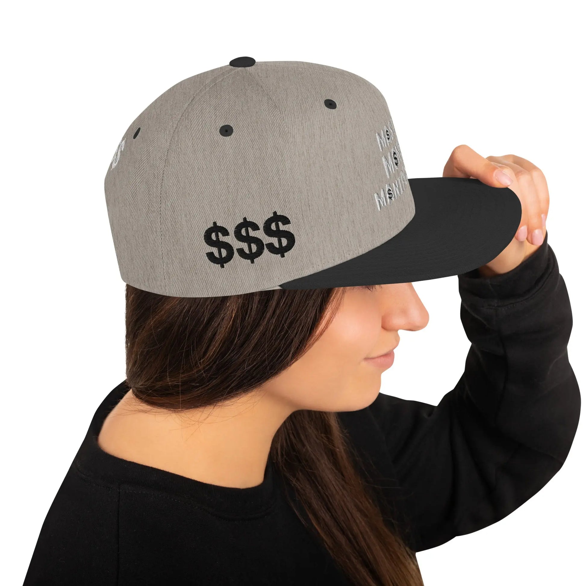 Snapback Hat MONEY - Babylon.Fashion Babylon.Fashion