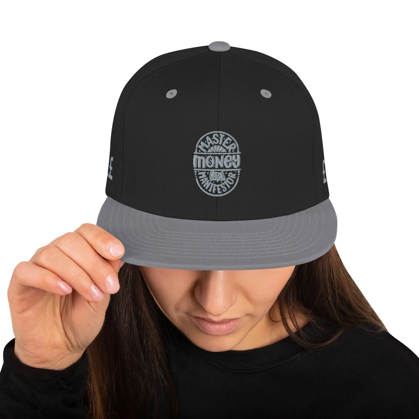 Snapback Hat MONEY - Black/ Silver - Babylon.Fashion Babylon.Fashion