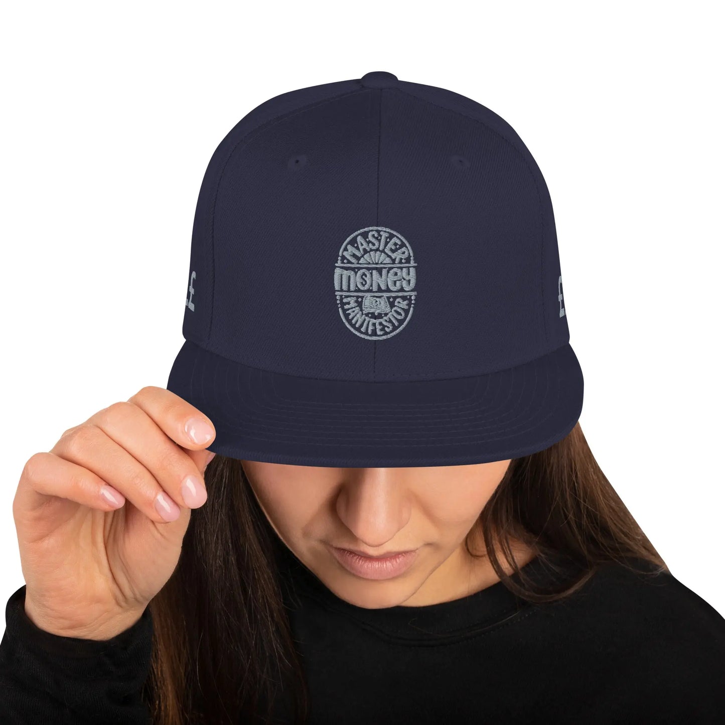 Snapback Hat MONEY - Navy - Babylon.Fashion Babylon.Fashion