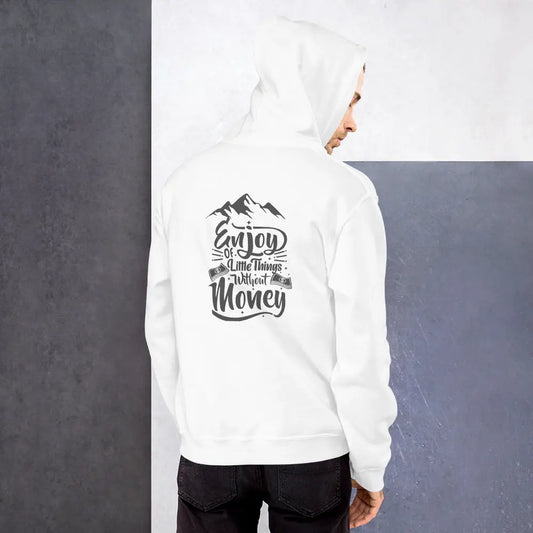 Unisex Hoodie Money - White / S - Babylon.Fashion Babylon.Fashion